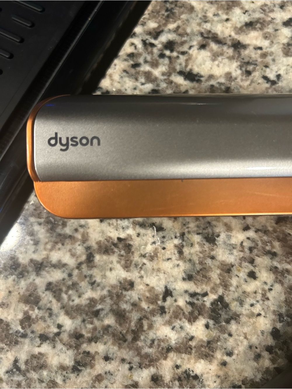 Dyson Silver and Orange Hair Tool